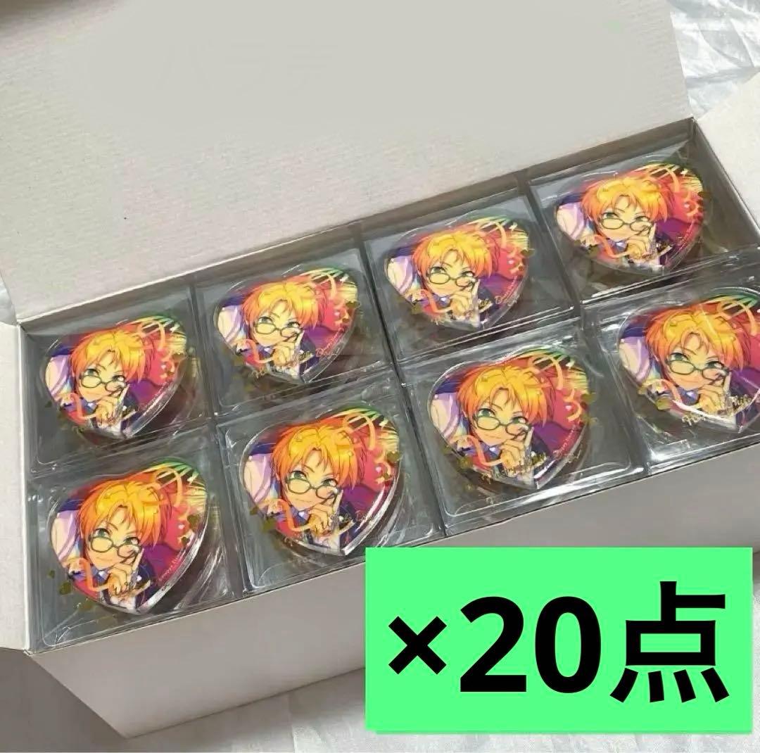 あんスタ 遊木 真 ホワイトデー ハート 缶バッジ テーマスカウト