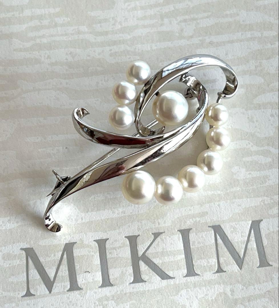 ミキモト　アコヤパール ブローチ 銀製　10粒