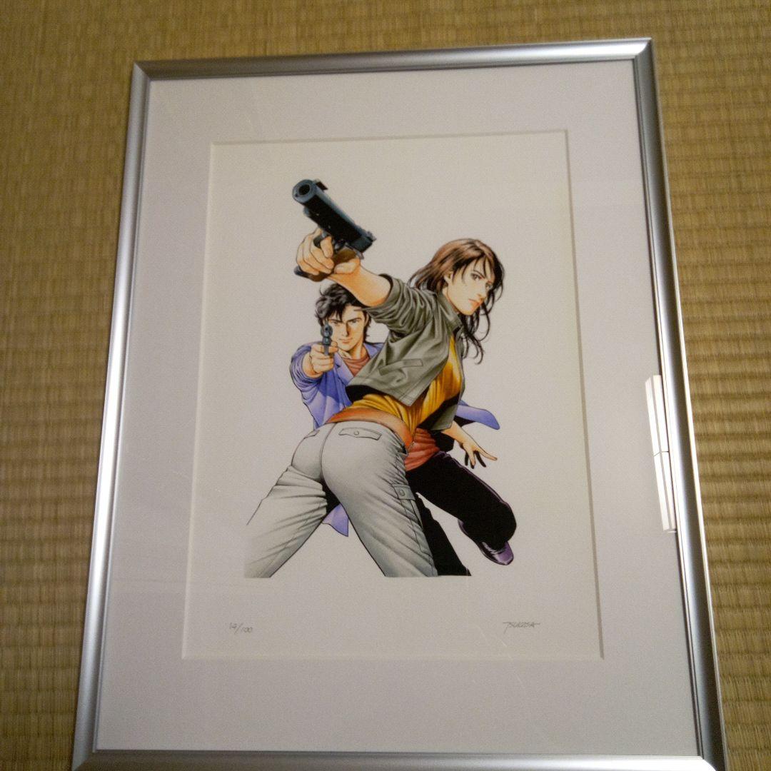 エンジェルハート　1500万部突破記念　北条司ジークレー版画コレクション