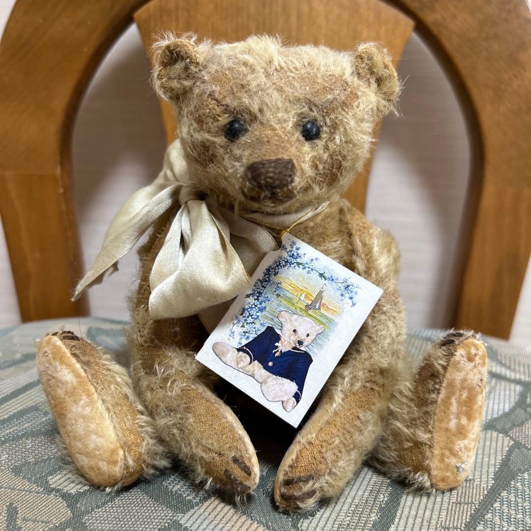 フォーゲットミーノットベア　リズさん アーティストベア　テディベア作家