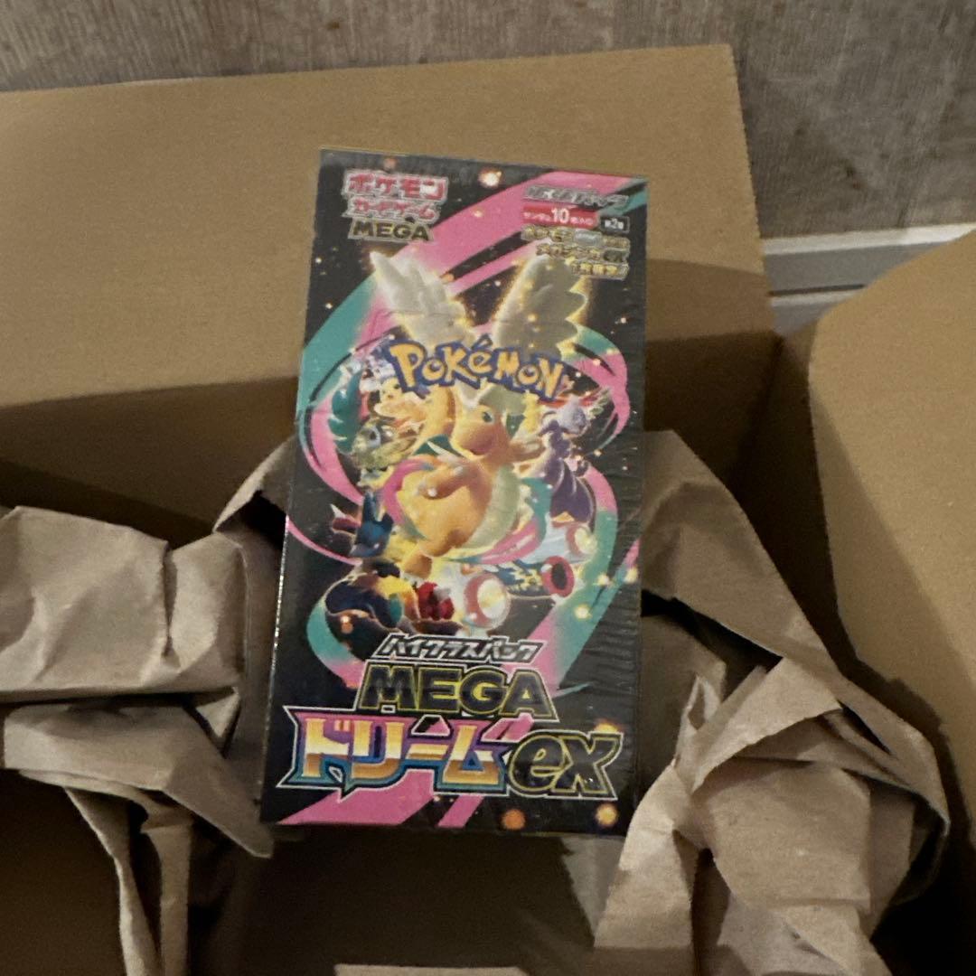 ポケモンカードゲーム MEGAドリームEX シュリンク付