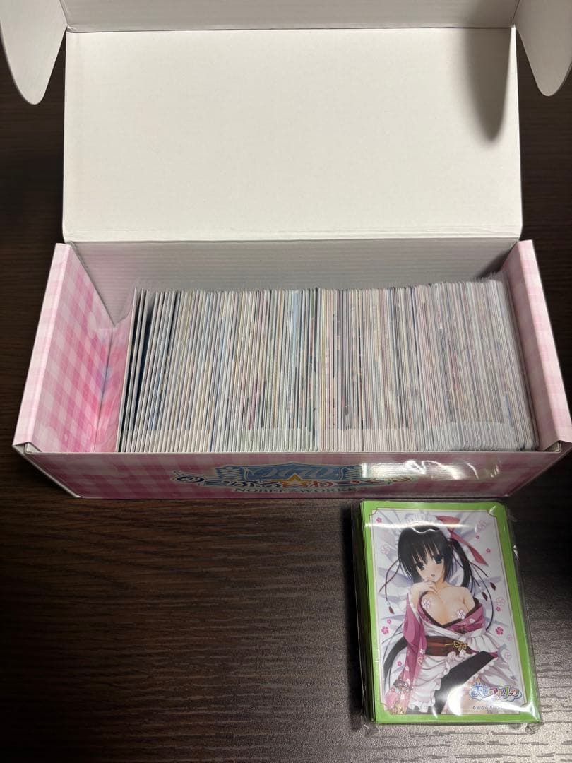 ゆずソフト RR以下4コン＋TD一部 スリーブ、ストレージ付き ヴァイス ロゼ