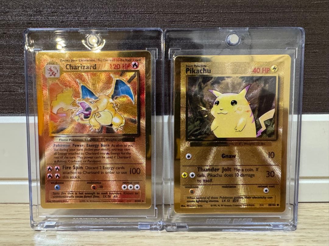 【海外版】ポケモン 25th メタルカード ピカチュウ & リザード