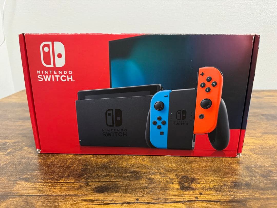 中古Nintendo Switch 本体箱付きSDカード
