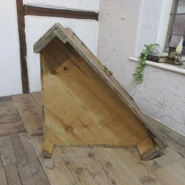 イギリス アンティーク 家具 コーナーキャビネット オープンラック 6848d