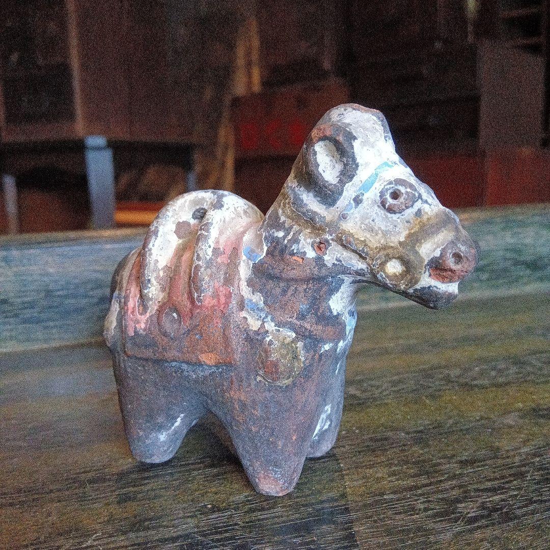 畝傍焼　馬の土鈴　レトロ ヴィンテージ