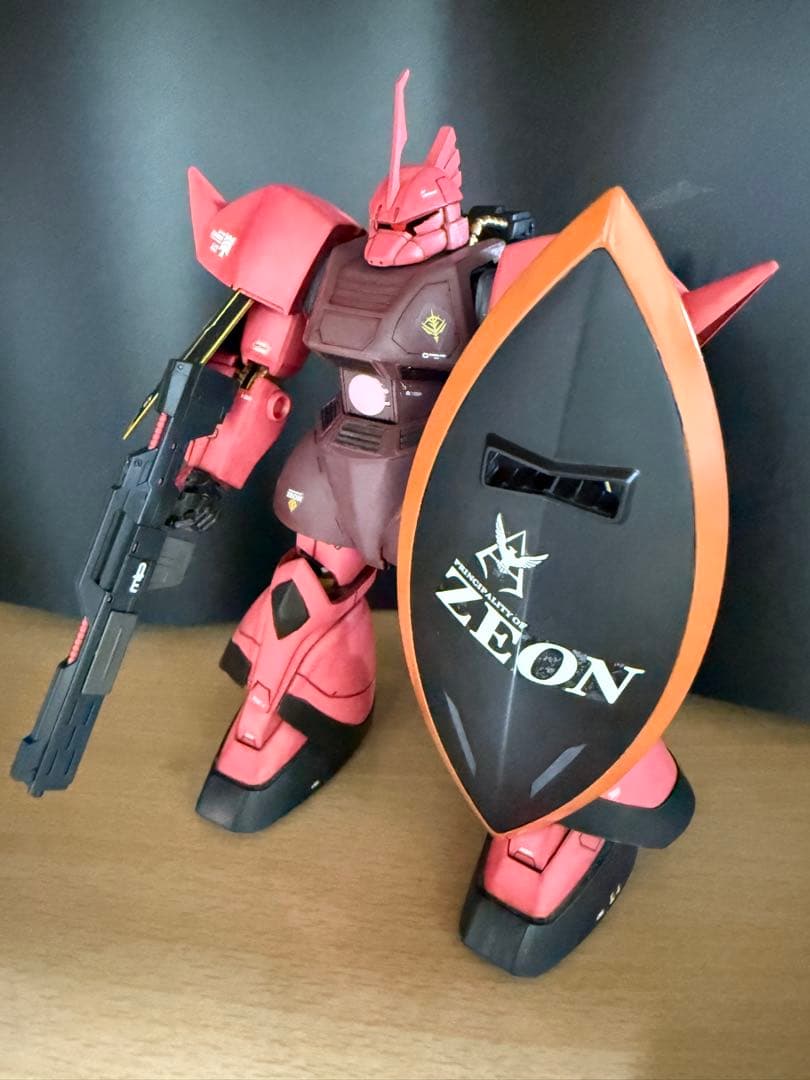 バンダイ ガンダム MGシリーズ 1/100 シャア専用ゲルググ 改造完成品