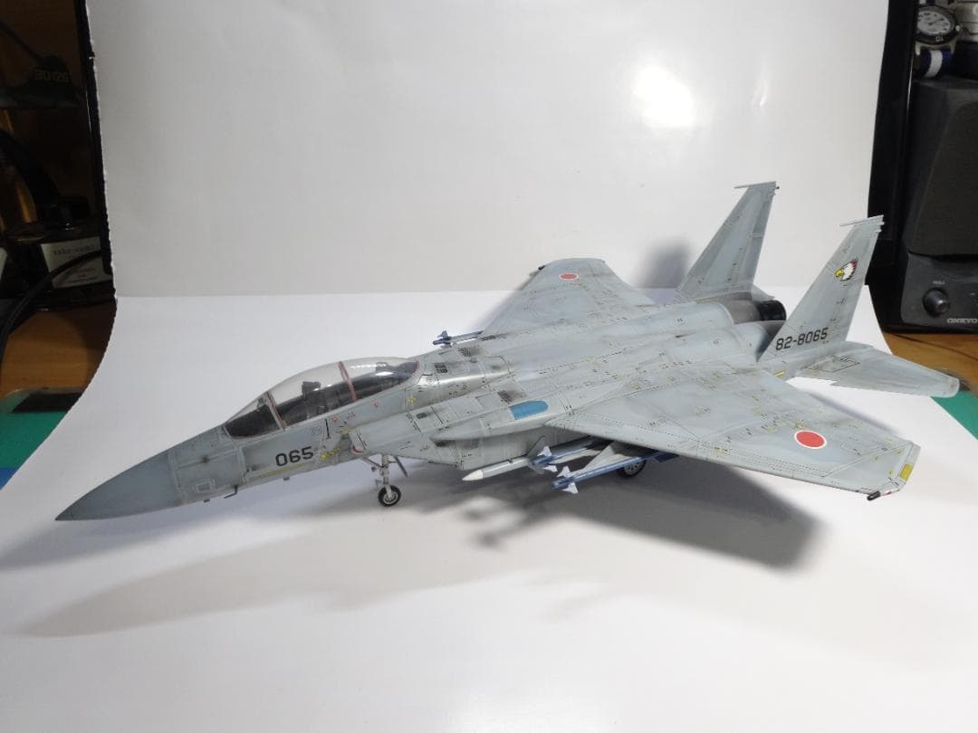 ハセガワ1/48航空自衛隊「F-15DJ」完成品