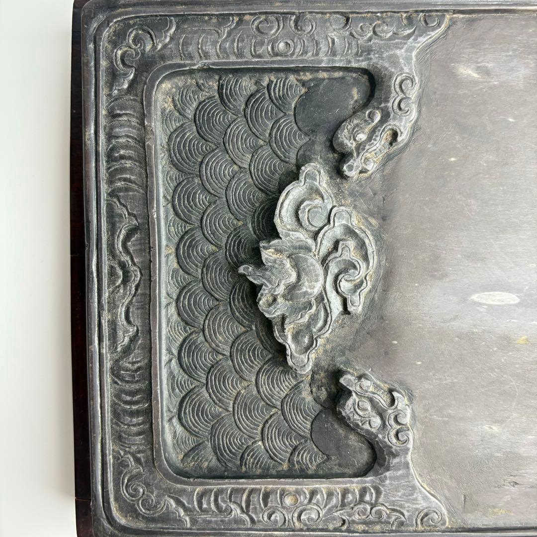 中国 硯 文房具 墨硯 書道具