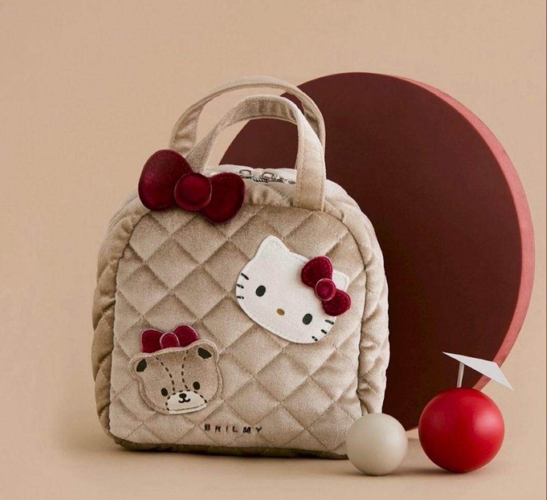 【新品】HELLO KITTY × BRILMY ズボラに優しいコスメポーチ