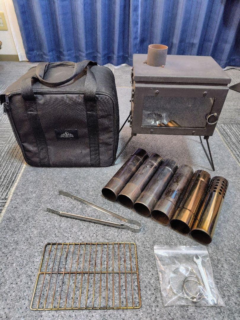 薪ストーブ セット 収納バッグ付き