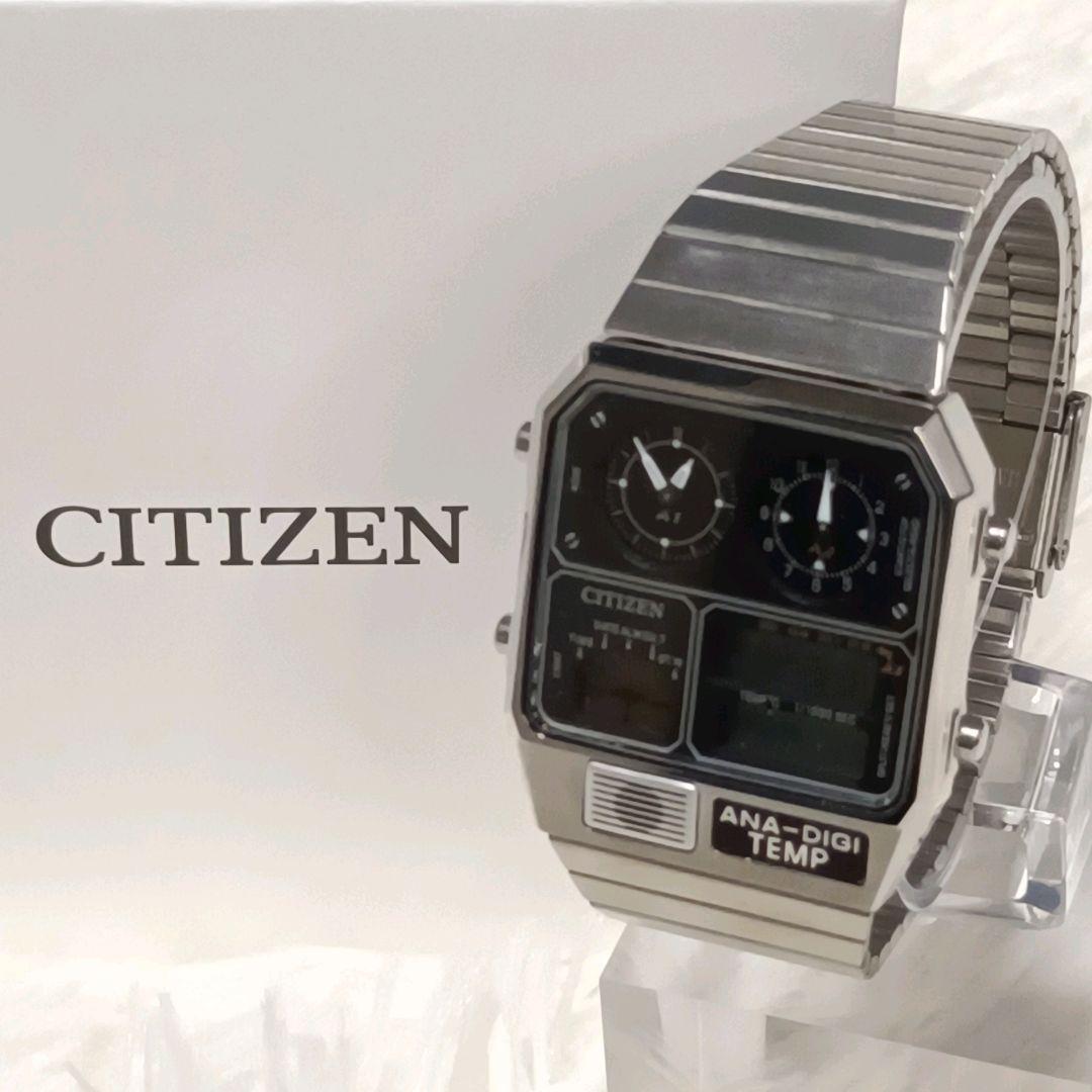 【箱付き】CITIZEN シチズン アナ‑デジ テンプ JG2101‑78E