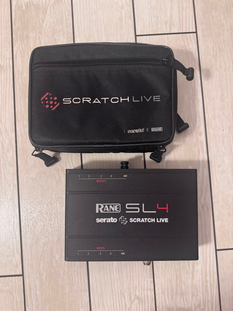 RANE SL4 Serato Scratch Live インターフェース