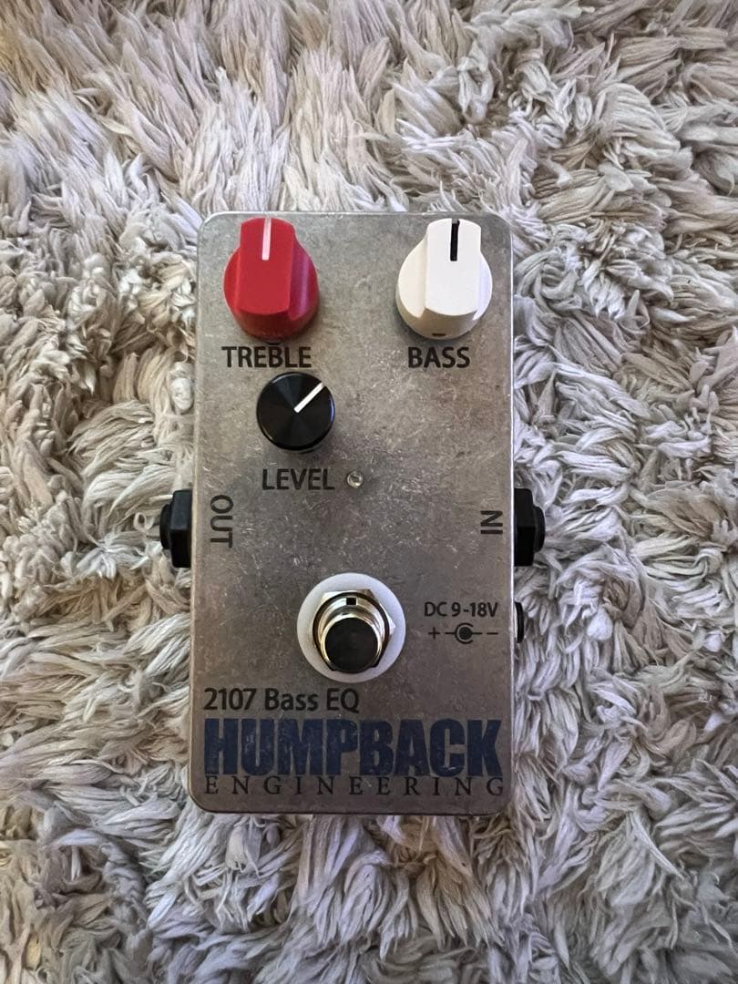 ベース HUMPBACK ENGINEERING 2107 BASS EQ Preamp