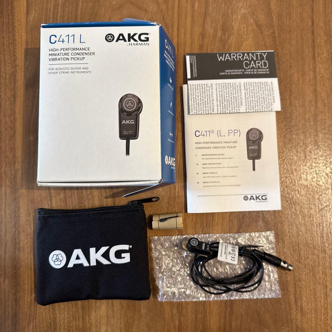 AKG C411 L コンデンサーマイク