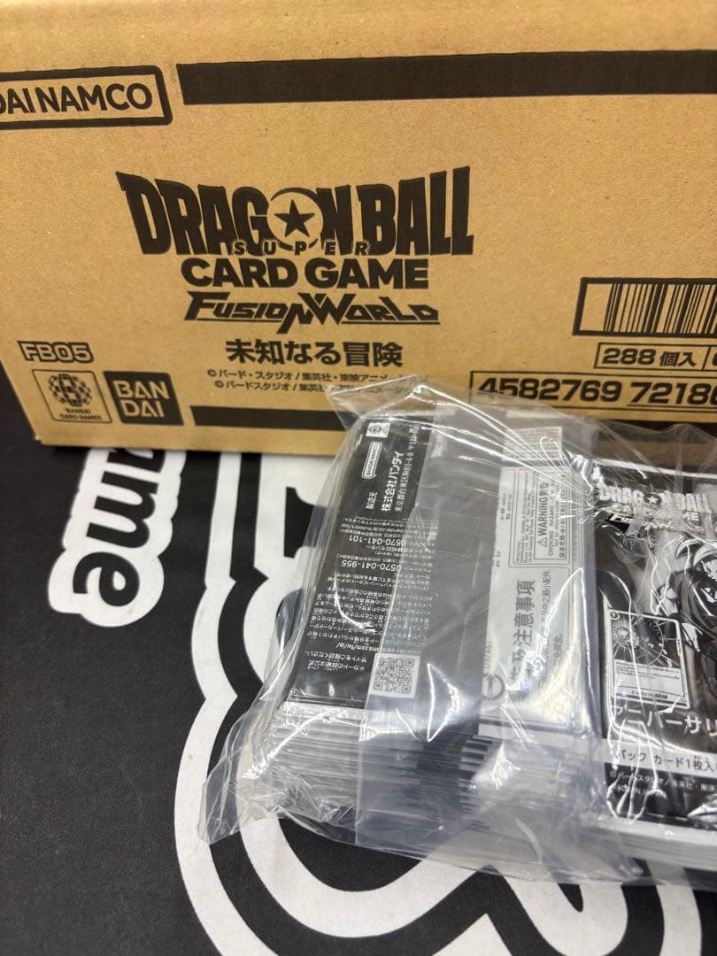 フュージョンワールド　未知なる冒険　カートン　アニバーサリーパック付き