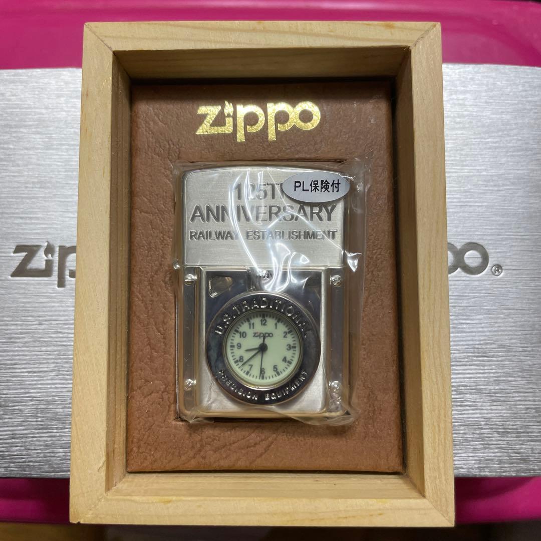 鉄道開通125周年記念　限定品　JR東日本　zippo 新品　未使用