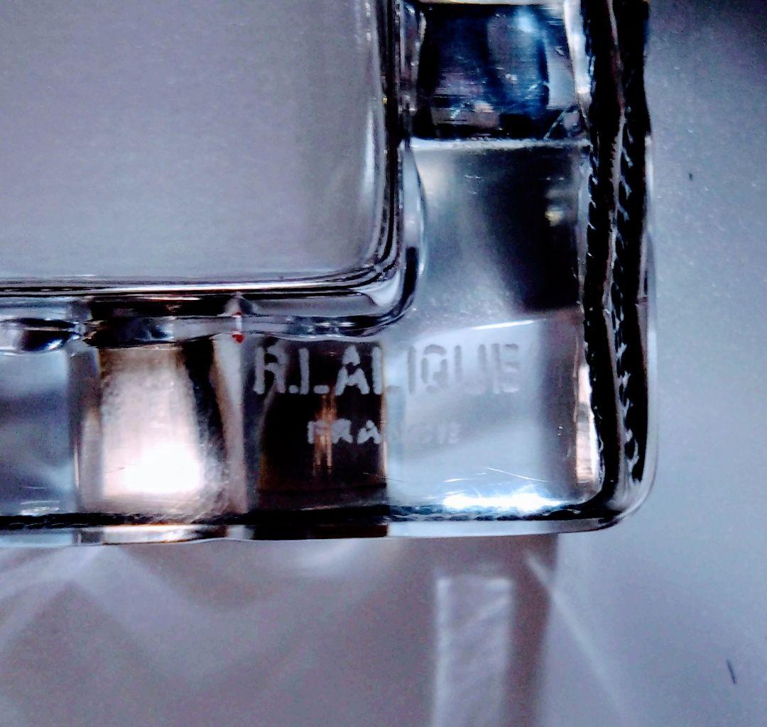 ルネ　ラリック　R LALIQUE SOUDAN アッシュトレイ　パチネ彩色