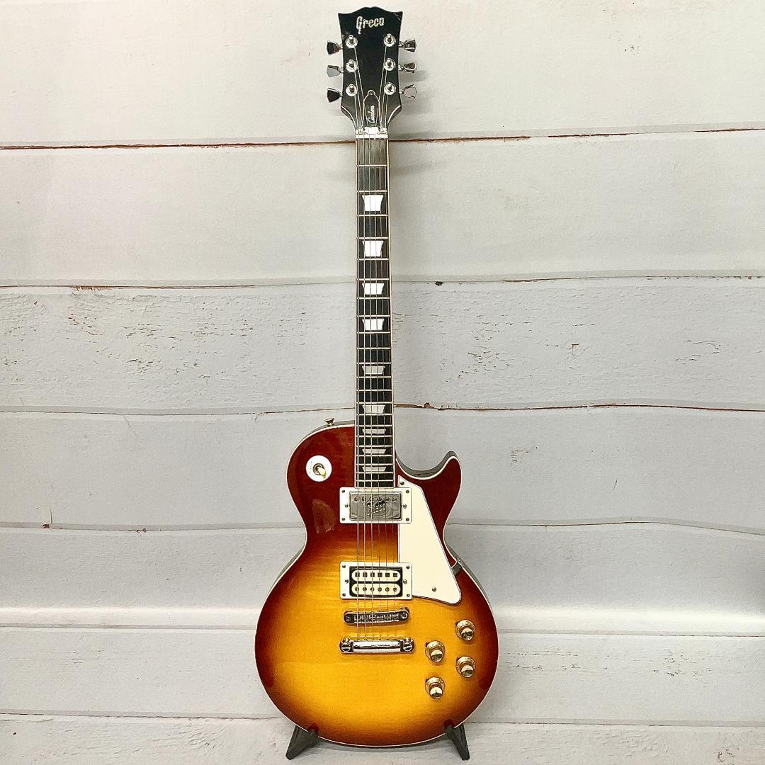 kwa* 美品 Greco EG420 74年レスポール フレイムトップ