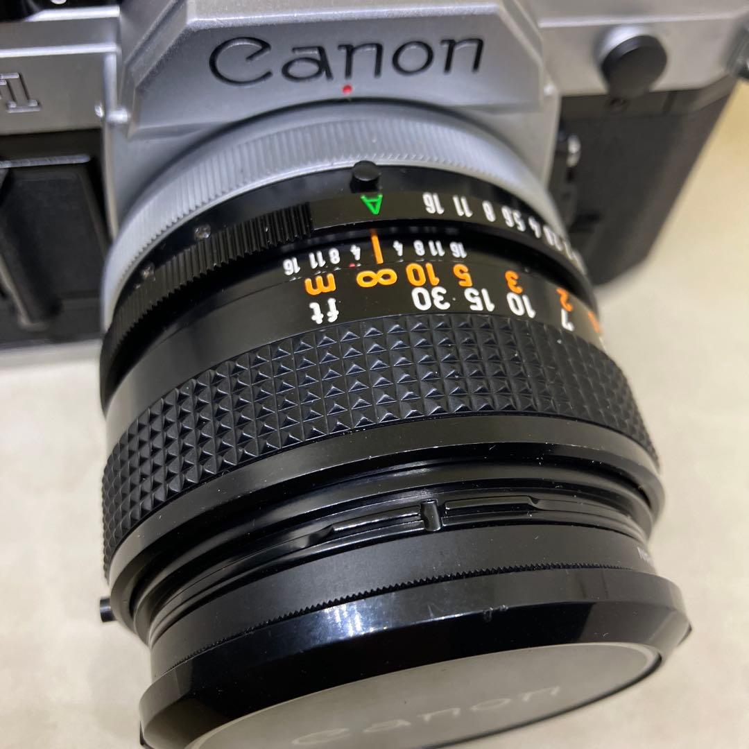 Canon AE-1とFD 50mm F1.4 S.S.Cのセットになります。