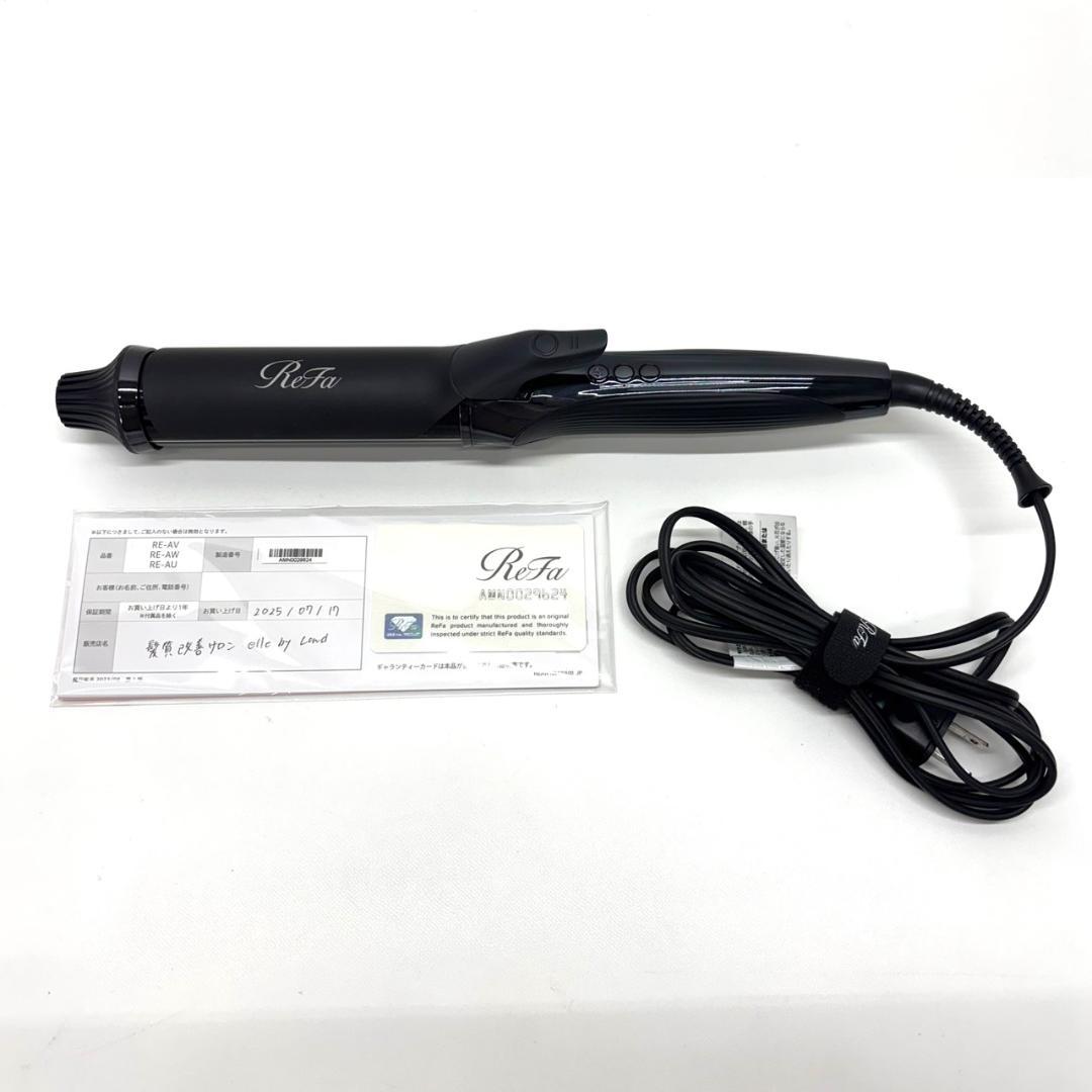 ReFa カールアイロン プロ 38mm ブラック