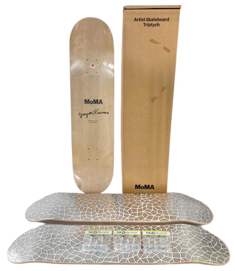 ★未使用★ 草間彌生 MoMAコラボレーション スケートボード 3セット