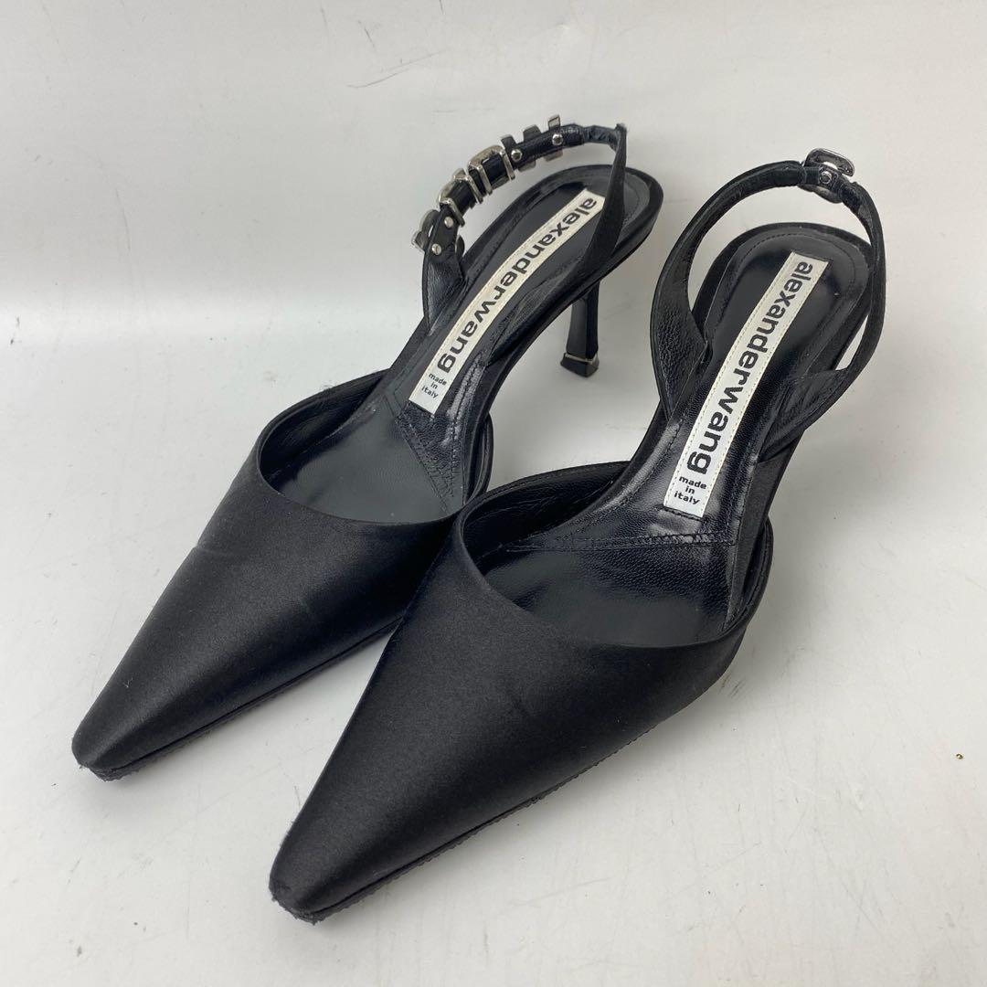 ALEXANDER WANG アレキサンダーワン　パンプス　サンダル　サテン