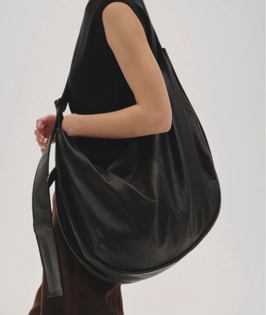 TODAYFUL・Ecoleather Shoulder Bag ブラック