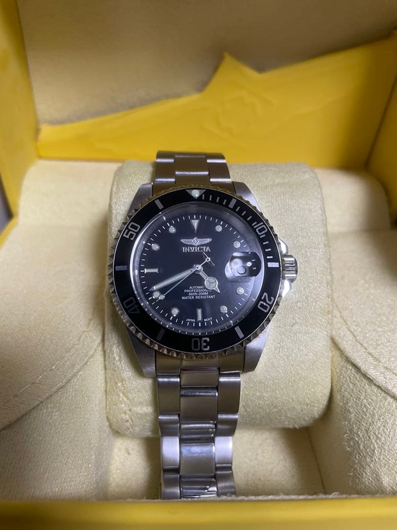 【美品・正規店購入】インビクタ プロダイバー 自動巻 NH35A搭載