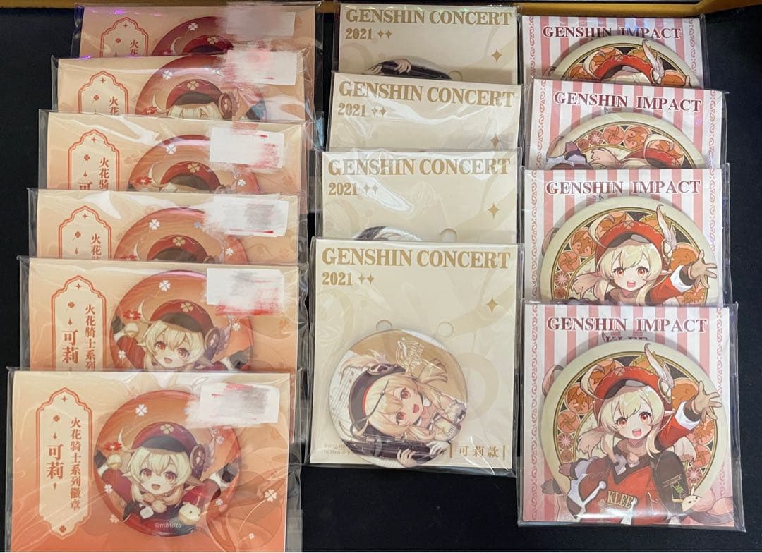 【原神】 クレー　缶バッジ Genshin 値下げ、別売り⭕️