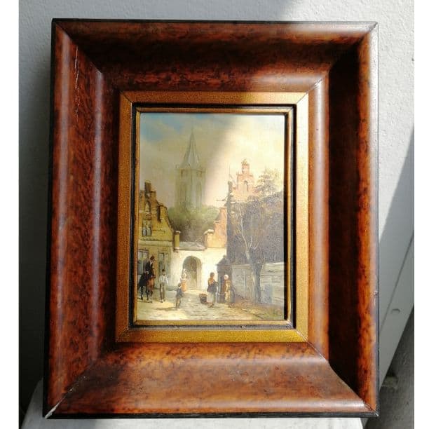 洋画　1988年　「月野明義氏　訪　ヘルシンキ市」