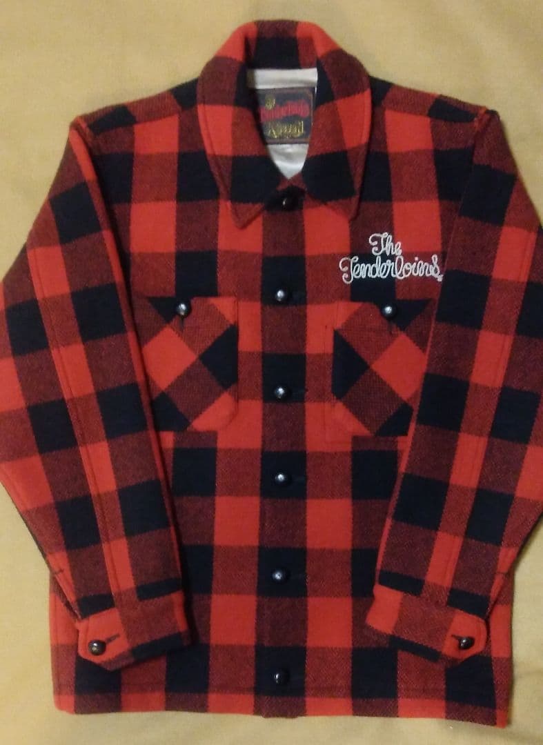 TENDERLOIN テンダーロイン バッファローチェック ウールジャケット
