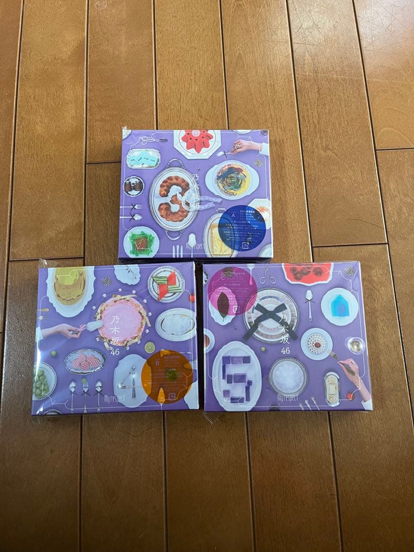 乃木坂46 5thアルバム My respect TypeABCセット③