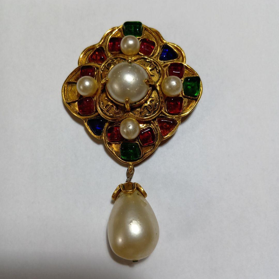 (ジャング品) ヴィンテージ 　シャネル　ブローチ