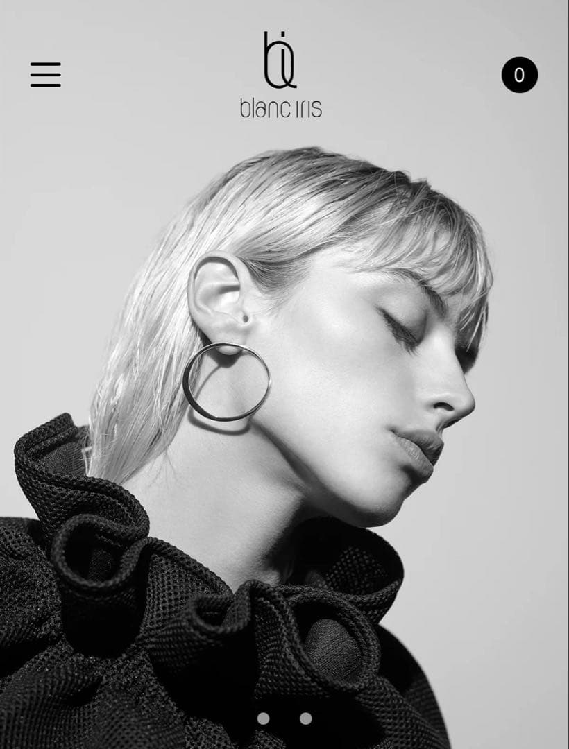 ブランイリス　WHIRLPOOL PIERCE シルバーピアス