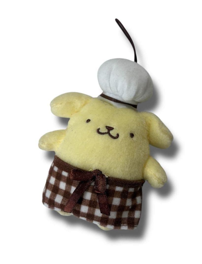 【非売品】ポムポムプリンカフェ マスコット ぬいぐるみ コーヒー屋さん