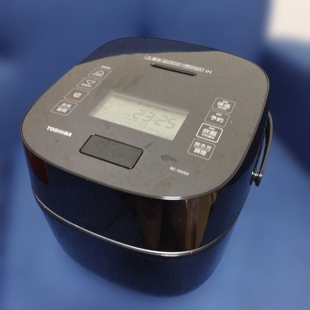 TOSHIBA IH炊飯器 RC-10VSV 黒　2023年製