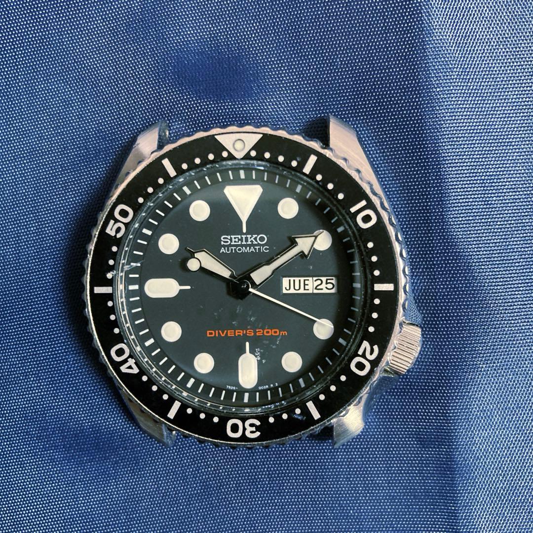 不動品　ジャンク　セイコーダイバー　SEIKO 7S26-0020 ブラック