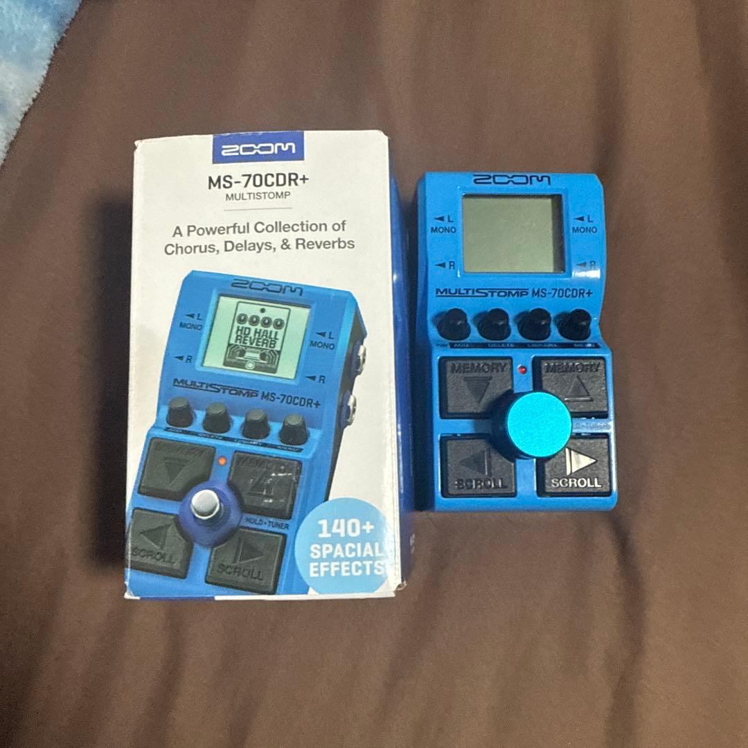 ギター zoom ms70cdr+