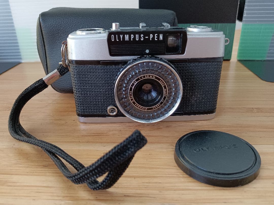《TA336》OLYMPUS pen EE-3 コンパクトカメラ シャッターOK