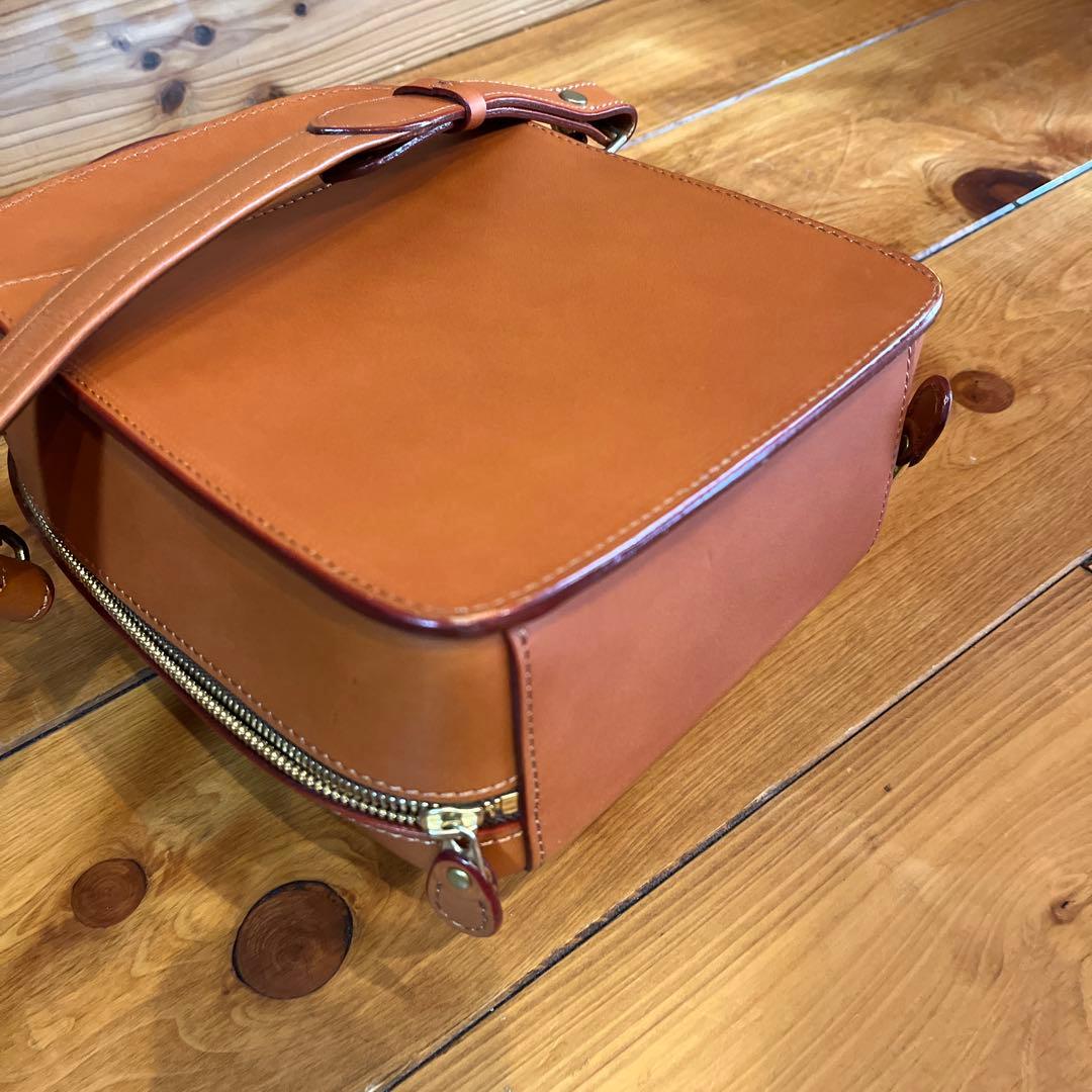 【未使用品】ITAGAKI 2way 本革レザー ショルダーバッグ　板垣