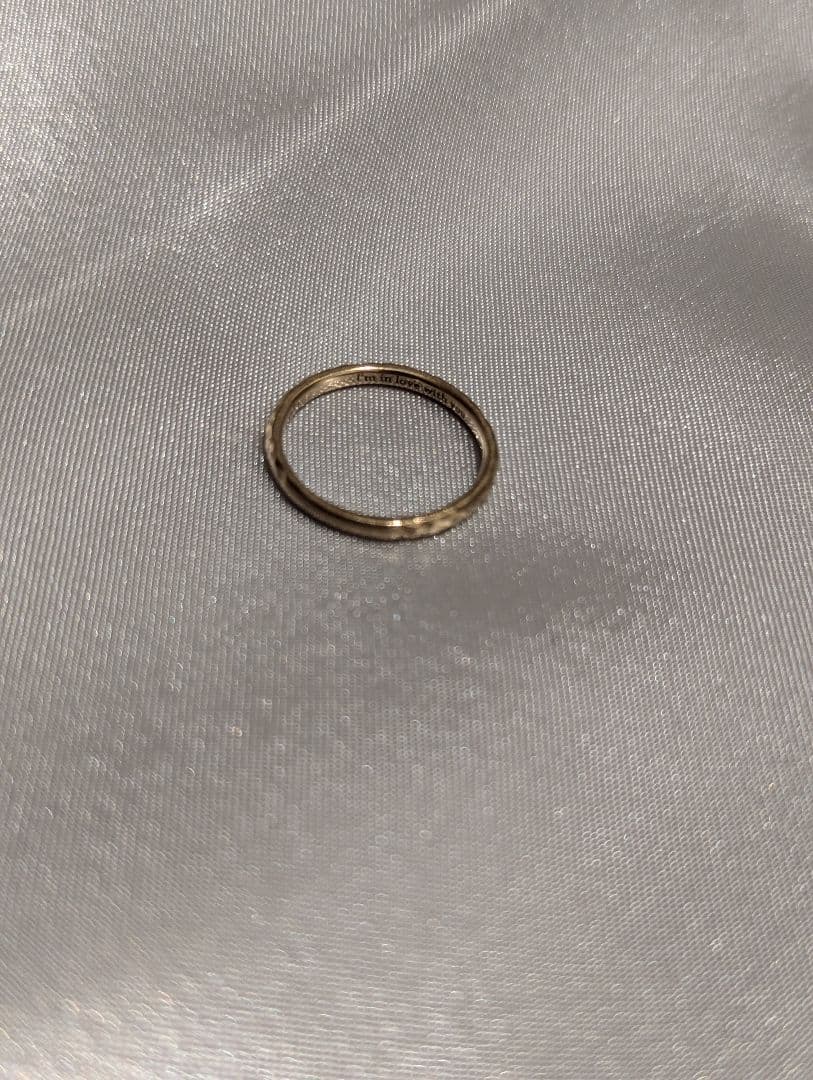 agete　メッセージリング　k10　11号