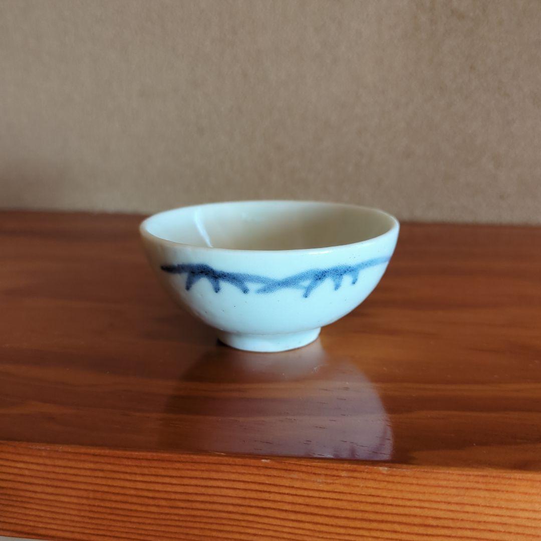 白い陶器の小皿　初期伊万里　古伊万里