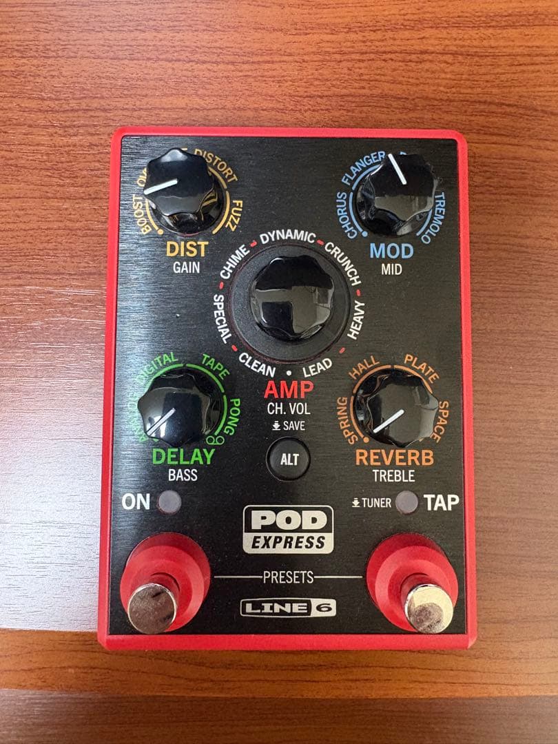 Line6 POD Express ギター用マルチエフェクター(中古)