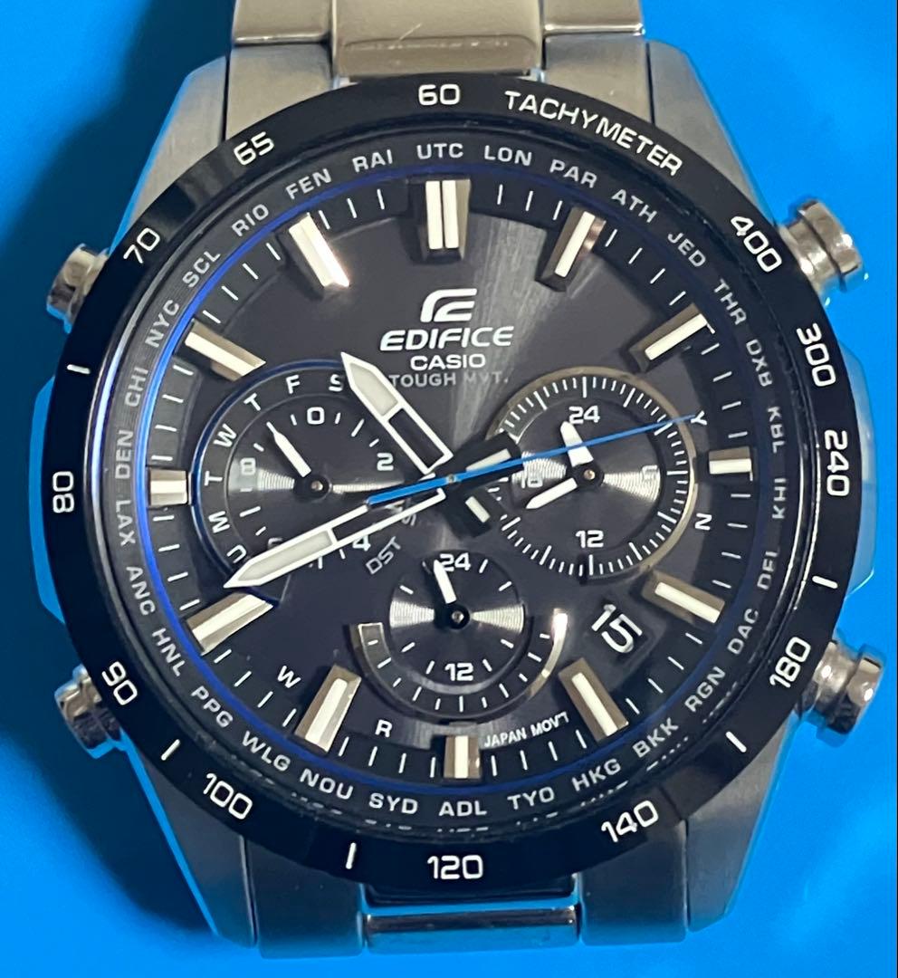 CASIO EDIFICE EQW-T650DB-1AJF 本体のみ　中古品
