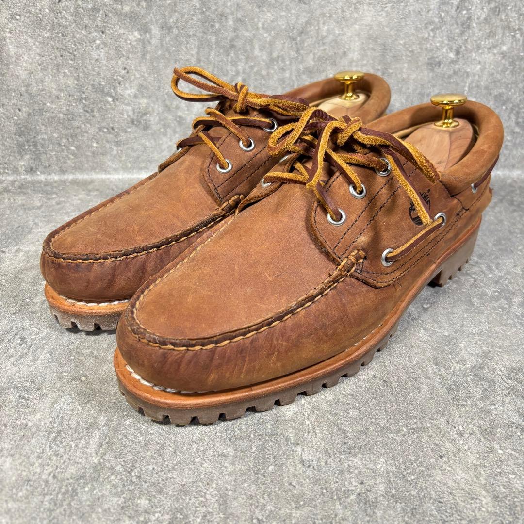 【極美品】Timberland デッキシューズ 3eye モカシン 26㎝