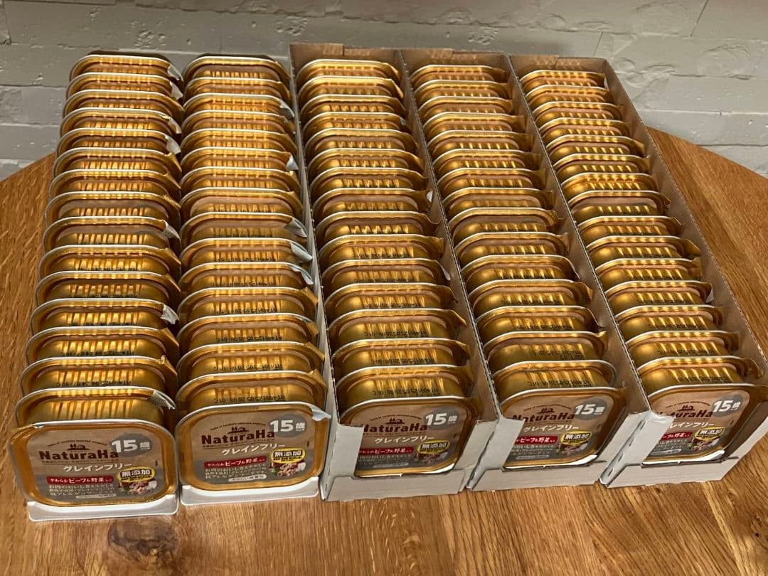 【新春限定　最終価格】NaturaHa ウェットフード 100g 80個セット