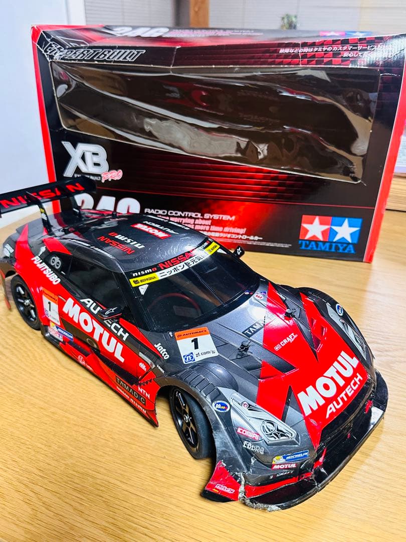 ホビーラジコン TAMIYA EXPERT BUILT2.4GMOTULAUTECH GT-R