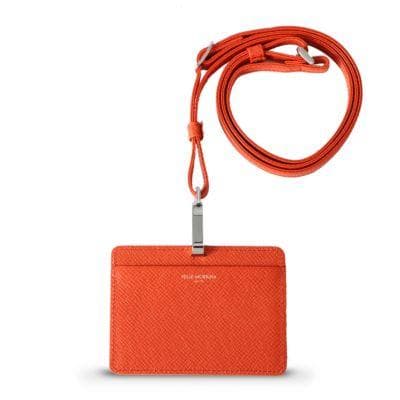 ペッレモルビダ IDケース オレンジ