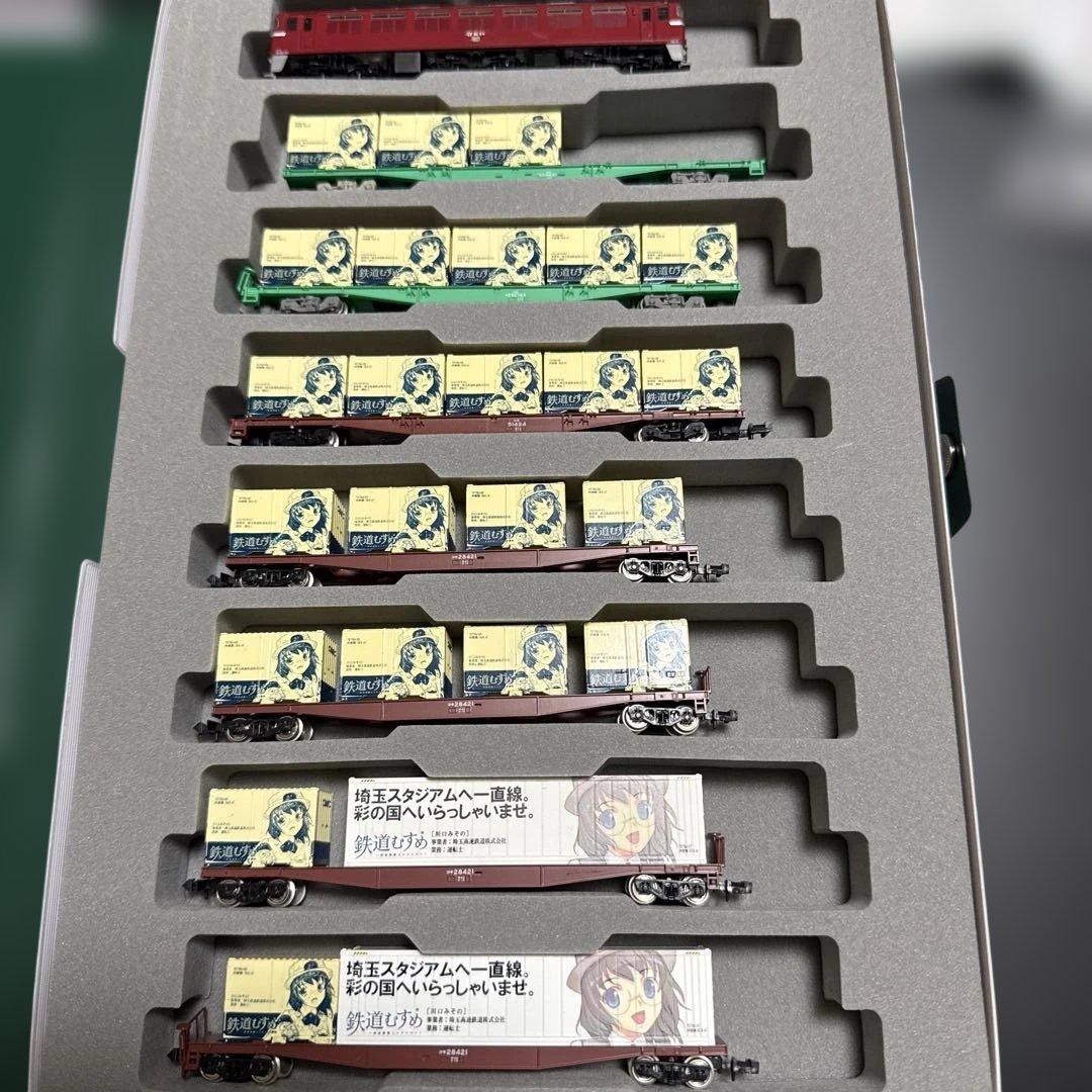 ［鉄道模型］Nゲージ　EF81/鉄道むすめ　コンテナ